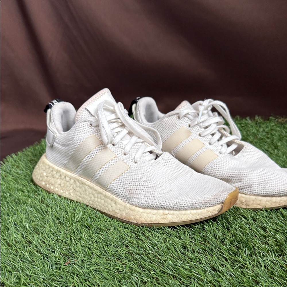 Adidas White NMD R2 Sneakers